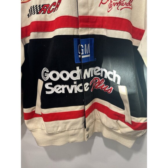 Vintage Dale Earnhardt Jeff Hamilton Jacket Nascar Racing Goodwrench Rare Sz L - Picture 7 of 10